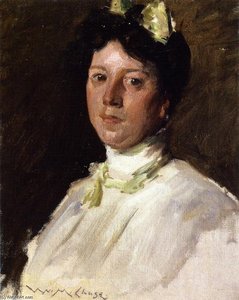 Portrait Of A Young Girl — William Merritt Chase