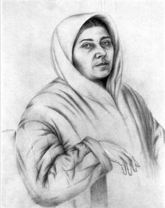 Self-portrait — Kateryna Vasylivna Bilokur