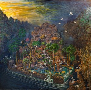 Move The Forrest — Somphong Adulyasaraphan, Contemporary Fantasy Illustration