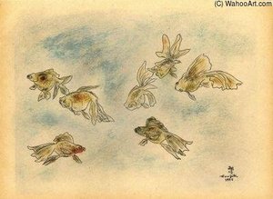 Fishes — Léonard Tsuguharu Foujita