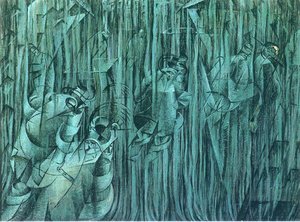 States Of Mind Iii: Those Who Stay — Umberto Boccioni