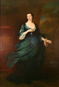 Martha Stonehouse (d.1782), Mrs Arthur Vansittart (detail)