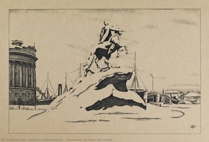 Monument To Peter The Great — Mstislav Dobuzhinsky
