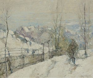 Lightly Falling Snow, (1917) — Guy Carleton Wiggins