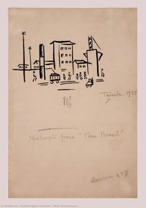 Cidade (ilustração Para — Tarsila Do Amaral