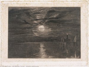 Shields Lighthouse — J.m.w. Turner