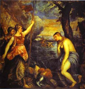 Религија Помогнута Од Шпаније — Tiziano, Venetian Mannerism