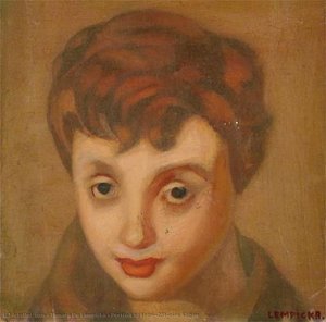Portrait Of Françoise Sagan — Tamara De Lempicka