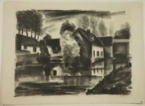 Old Mill — Maurice De Vlaminck