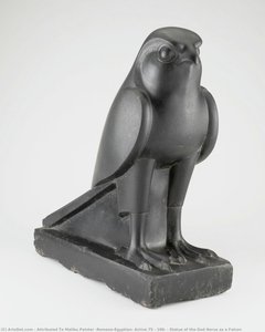 Statue of the God Horus as a Falcon