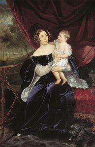 Portrait Of The Princess Olga Ivanovna Orlova-davydova — Karl Pavlovich Bryullov