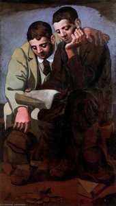 La Lectura De La Carta — Pablo Picasso, Cubist Expression