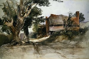 An Old Cottage At Tunbridge Wells — John Middleton