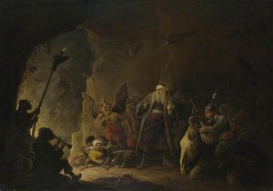 The Rich Man Being Led To Hell — David Teniers The Younger