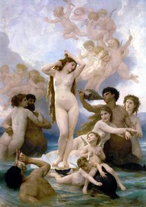 The Birth Of Venus — William-adolphe Bouguereau, Academic Realism