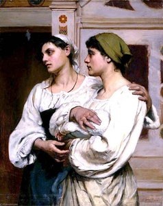 Italian Women In Church — Susan Isabel Dacre, Academic Realism