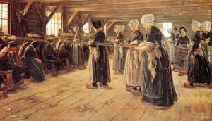 Spinning Workshop In Laren — Max Liebermann