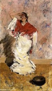 Dancing Girl — William Merritt Chase, Impressionism