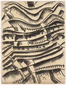 Ridgefield Landscape — Man Ray