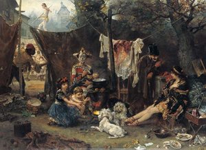 Behind The Curtain — Ludwig Knaus