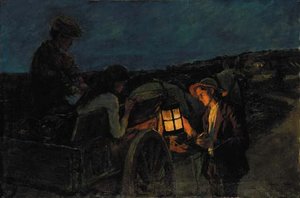 Study For Lighting Up Time — Stanhope Alexander Forbes