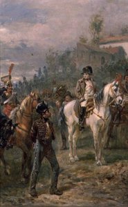 Napoleon And His Troops — Robert Alexander Hillingford