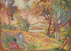 Two Girls At St Tropez — Henri Lebasque