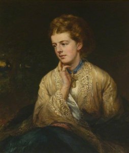 The Honourable Evelyn Stuart (d.1888), Daughter of the 12th Lord Blantyre and Wife of Archibald Kennedy, 3rd Marquess of Ailsa