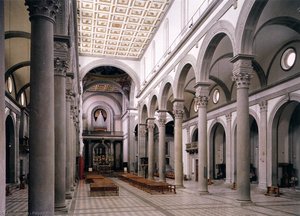 The Nave Of The Church — Filipo Brunleski, Renaissance Architecture