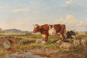 A Quiet Day In The Trent Valley — James Walsham Baldock