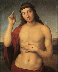 Cristo Bendiciendo — Rafael, High Renaissance