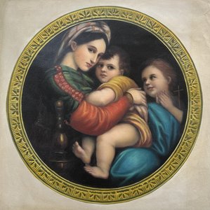 Madonna Della Seggiola - Raphael — Raffael, High Renaissance