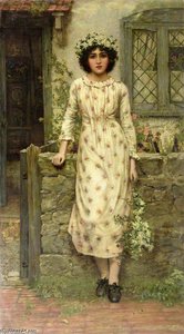 Queen Of The May — Herbert Gustav Schmalz