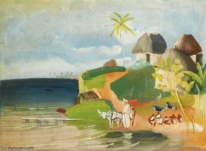 South American Landscape — Boris Dmitrievich Grigoriev