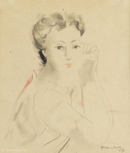 Portrait Of A Woman, (1937) — Emilio Grau Sala