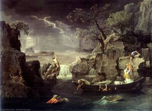 Winter (the Flood) — Nicolas Poussin, Baroque