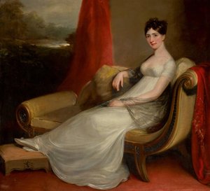 Portrait Of Maria Vicenta Solís Lasso De La Vega, Duchess Of Fernán-nuñez — John James Masquerier
