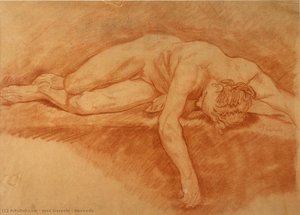 Desnudo — José Santiago Garnelo Y Alda, Costumbrismo