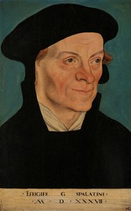 Portrait Of The Reformer Georg Spalatin — Lucas Cranach The Elder, Northern Renaissance