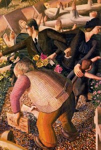 The Resurrection. Waking Up 1 — Sir Stanley Spencer