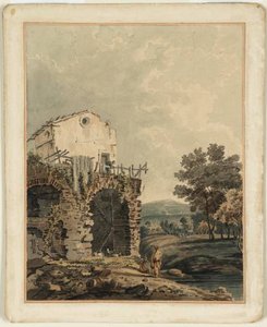 Hadrian's Villa, After R. Wilson — Thomas Girtin