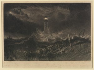Eddystone Lighthouse — Јозеф Турнер, Romanticism