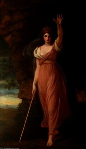 Emma Hart, Lady Hamilton, As Circe — George Romney
