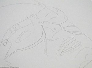 Sketch Of Landscape 12 — Nicholas Roerich, Impressionistic Sketch