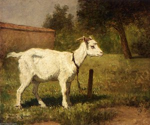 A Goat In A Meadow — Анријета Ронер-книп