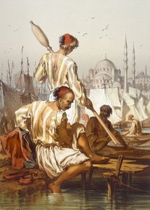 Boatmen, — Amadeo Preziosi