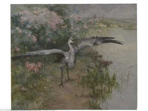 The Heron — Ferdinand Heilbuth