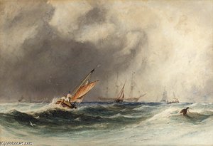Off Boulogne — Charles Bentley