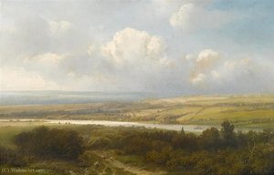 Dutch Summer Scene — Pieter Lodewijk Francisco Kluyver