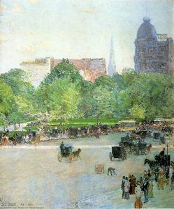 Union Square — Frederick Childe Hassam